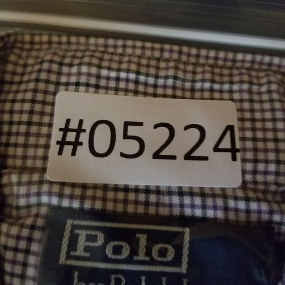 Polo by Ralph Lauren Shirt Mens Medium Regent Blue Cotton Long Sleeve Button Up - Picture 10 of 10